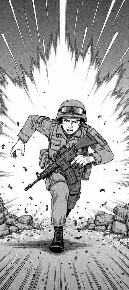 Hiroki Endo's Manga Style Lora v1.0