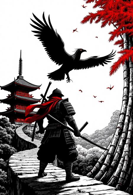B_Samurai-Themed Creation_Samurai Scene Generation v1.0