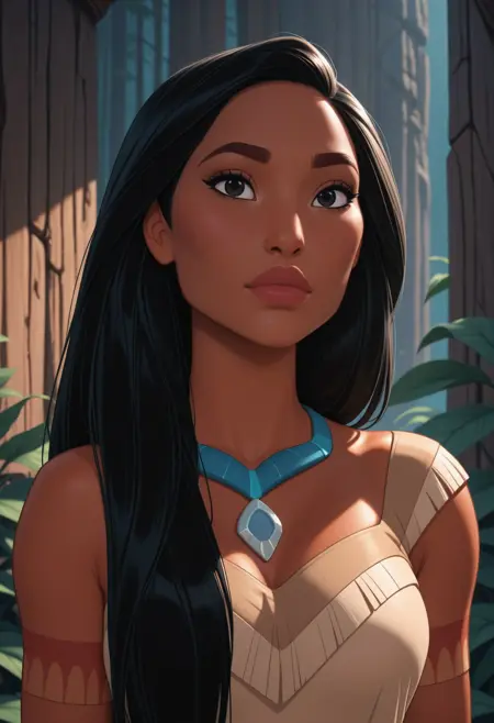 Pocahontas from Disney [IllustriousXL]