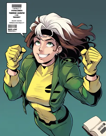 Comic Style PDXL Embeddings - PnyCmicPosXL-Safetensors