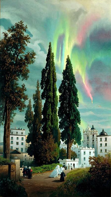 Artist Style Lora - Oswald Achenbach v1.0