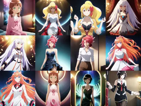 Plastic Memories - Characterpack - SDXL