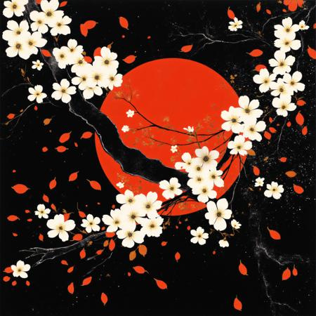 Modern Ukiyo-e illustration Flux