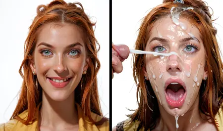 Cumming on face PONY