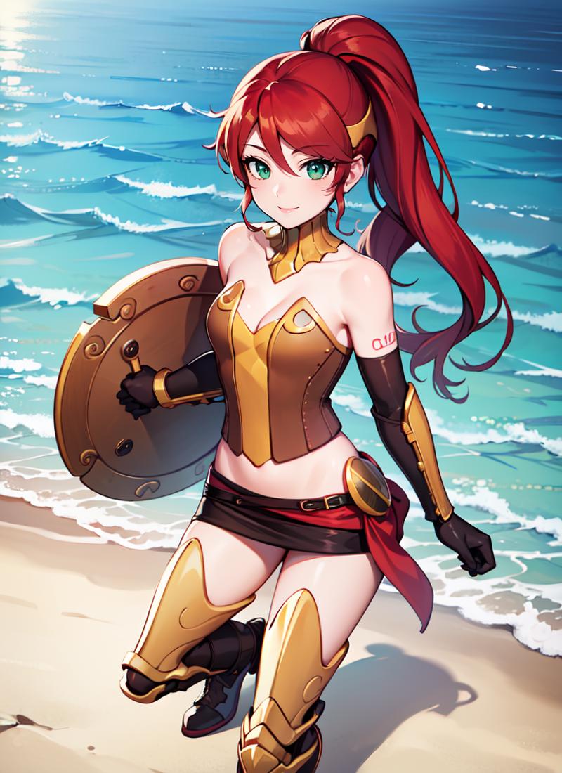 Pyrrha Nikos (RWBY) LoRA image by worgensnack