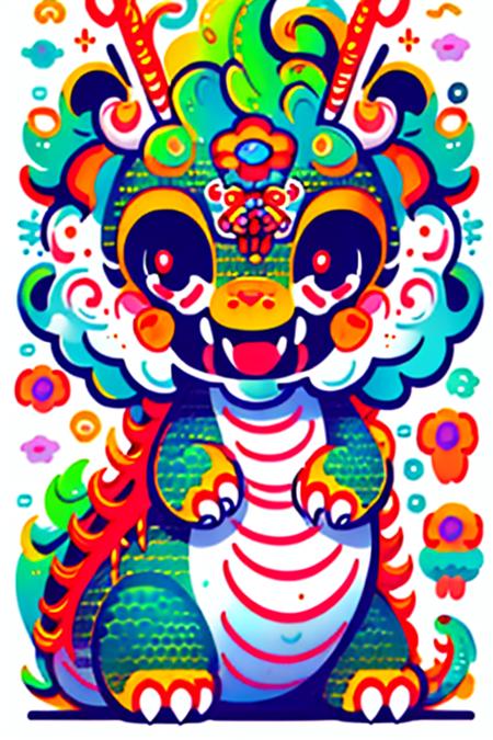 Cute Chinese Dragon