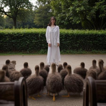 100 ducks
