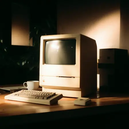 Old Macintosh Computer
