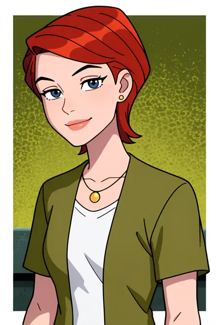 Natalie Tennyson -- Ben 10 Ultimate Alien Force illust