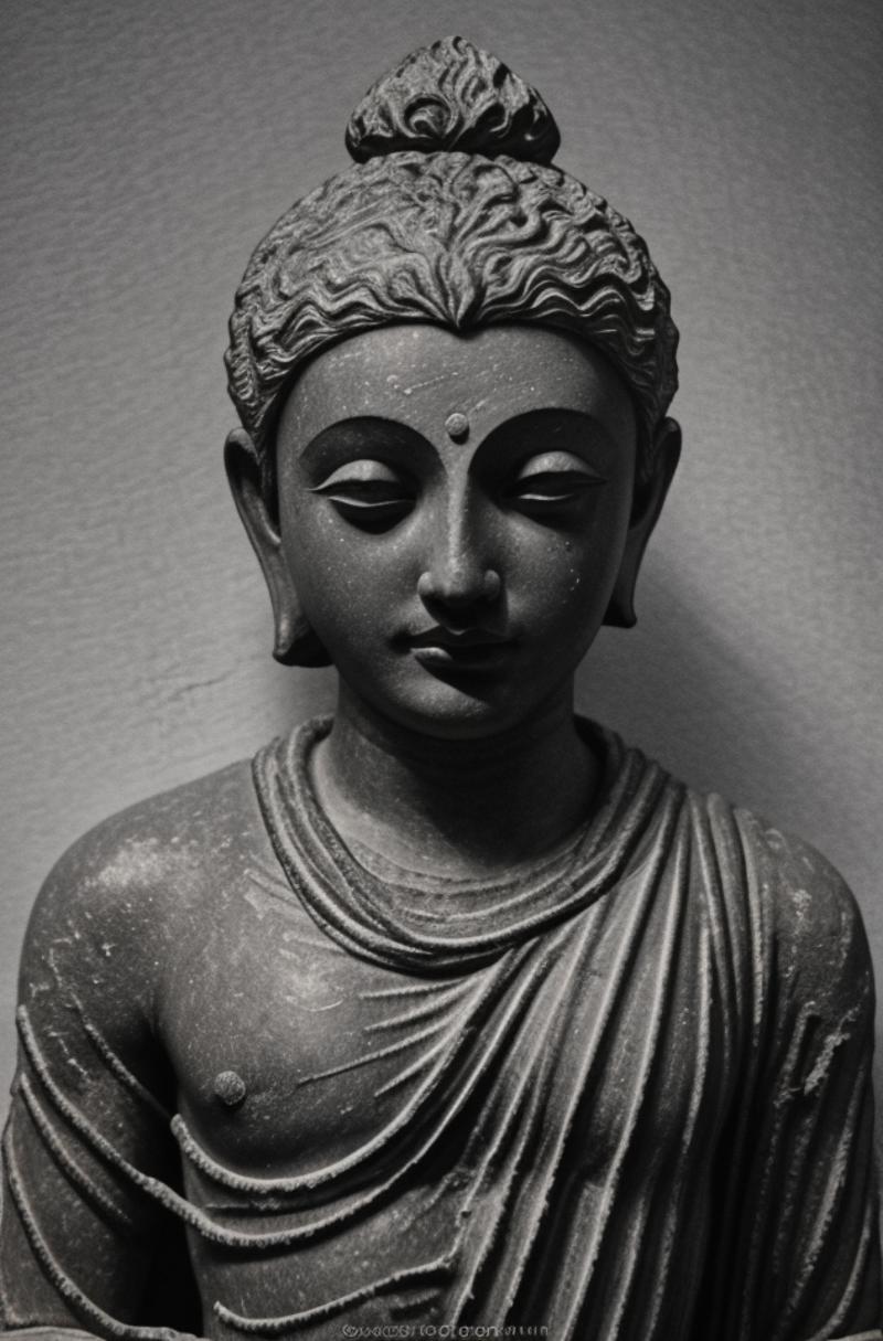 Gandhara Buddha statue 犍陀罗佛像 image by leeyishan2