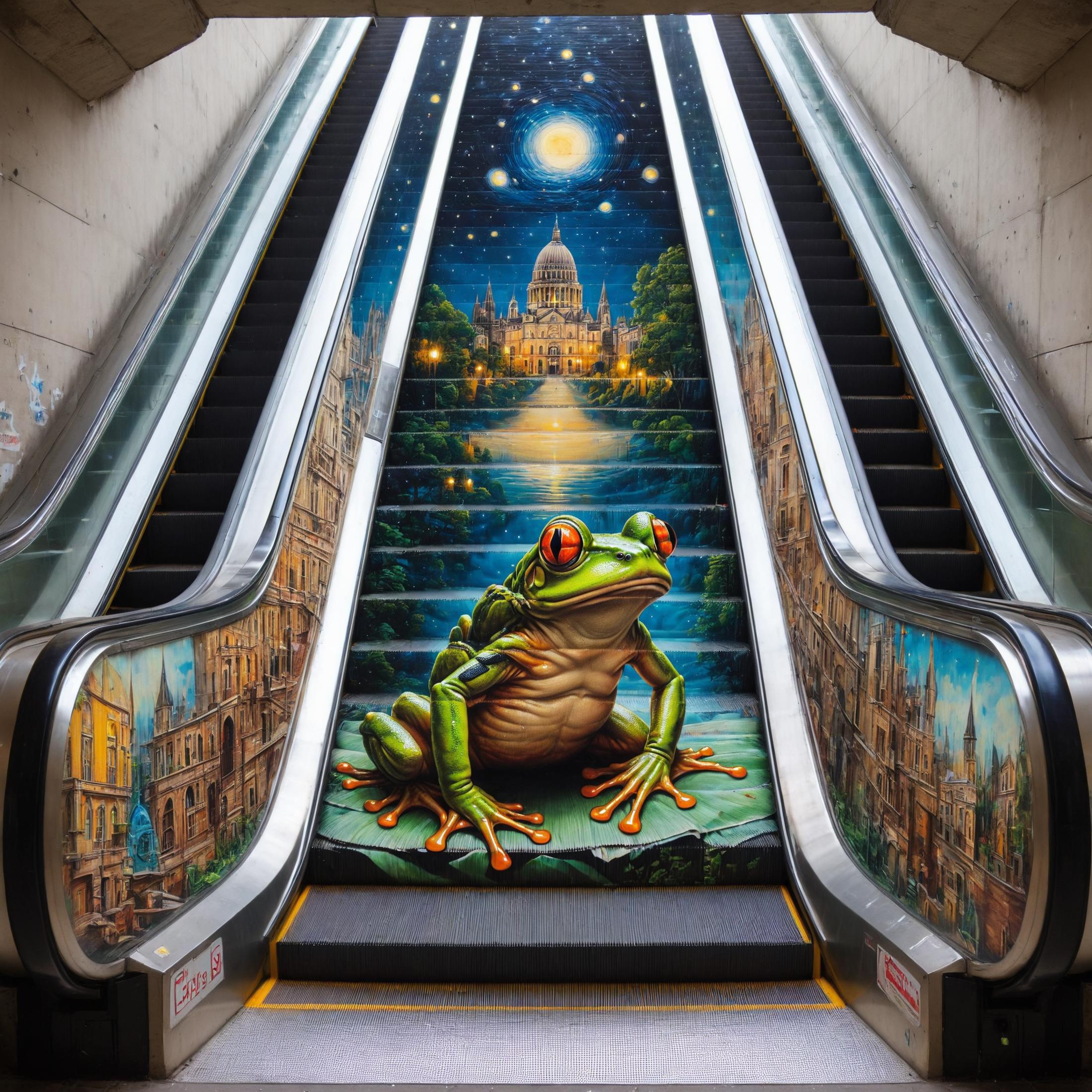 Escalator Art XL image by nocor1i8