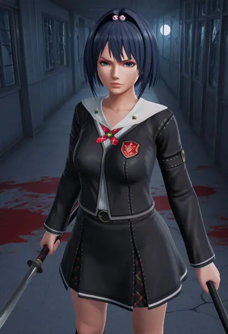 Akiba Sayuri (秋葉サユリ) [SGZH - School Girl Zombie Hunter (スクールガールゾンビハンター)]