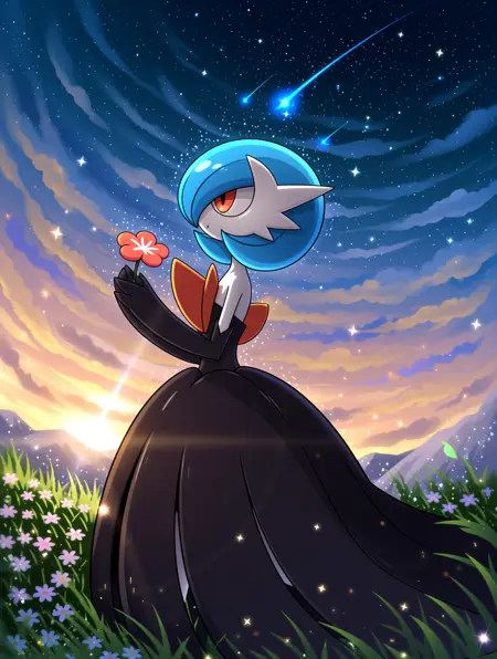 [Qwen Image] - Gardevoir - Pokemon