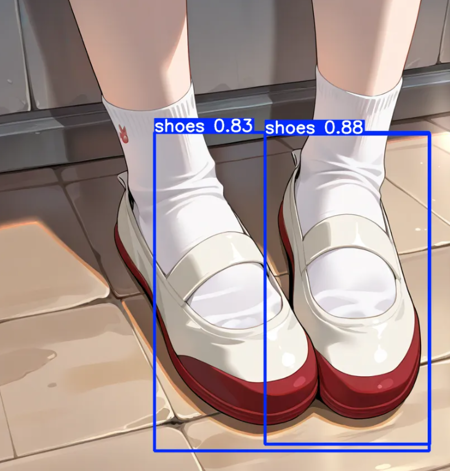 ADetailer shoes/footwear yolov8 v1.0