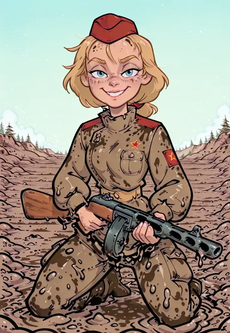 ППШ-41 PPSh-41 (Soviet submachine gun)