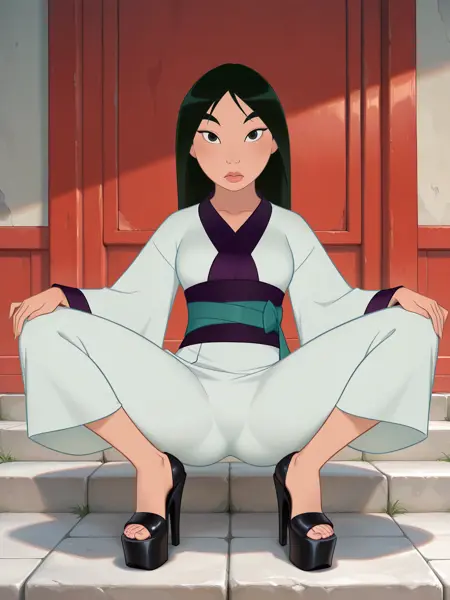 Mulan (Mulan 1998 film) PonyDiffusionXL/illustriousXL