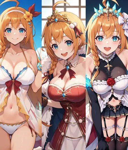 Pecorine - Princess Connect | ペコリーヌ プリンセスコネクト!Re:Dive (7 costumes)