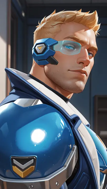 Overwatch Series - Strike Commander (Jack) Morrison / Soldier 76 - Illustrious