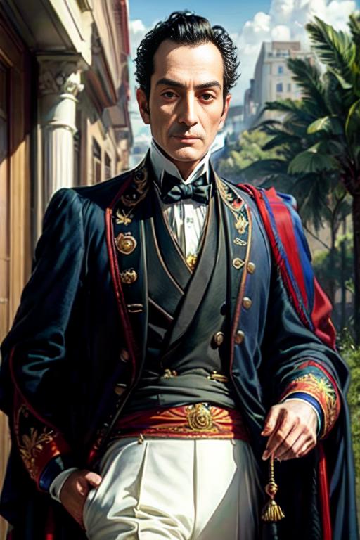 Simon Bolivar - Lora image by Futurediffusion