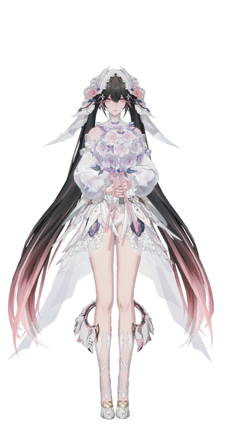 露西亚拂晓长誓-Punishing: Gray Raven：Lucia-wedding dress v1.0