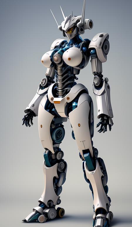 (masterpiece), (best quality),1girl,full body,bare shoulders, photorealistic, 8k raw photo,ultra high res
jiqinvhai,huge robot, mecha,
mecha musume,mechanical parts,robot joints,headgear,full armor