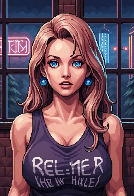 Retrowave Pixel PDXL