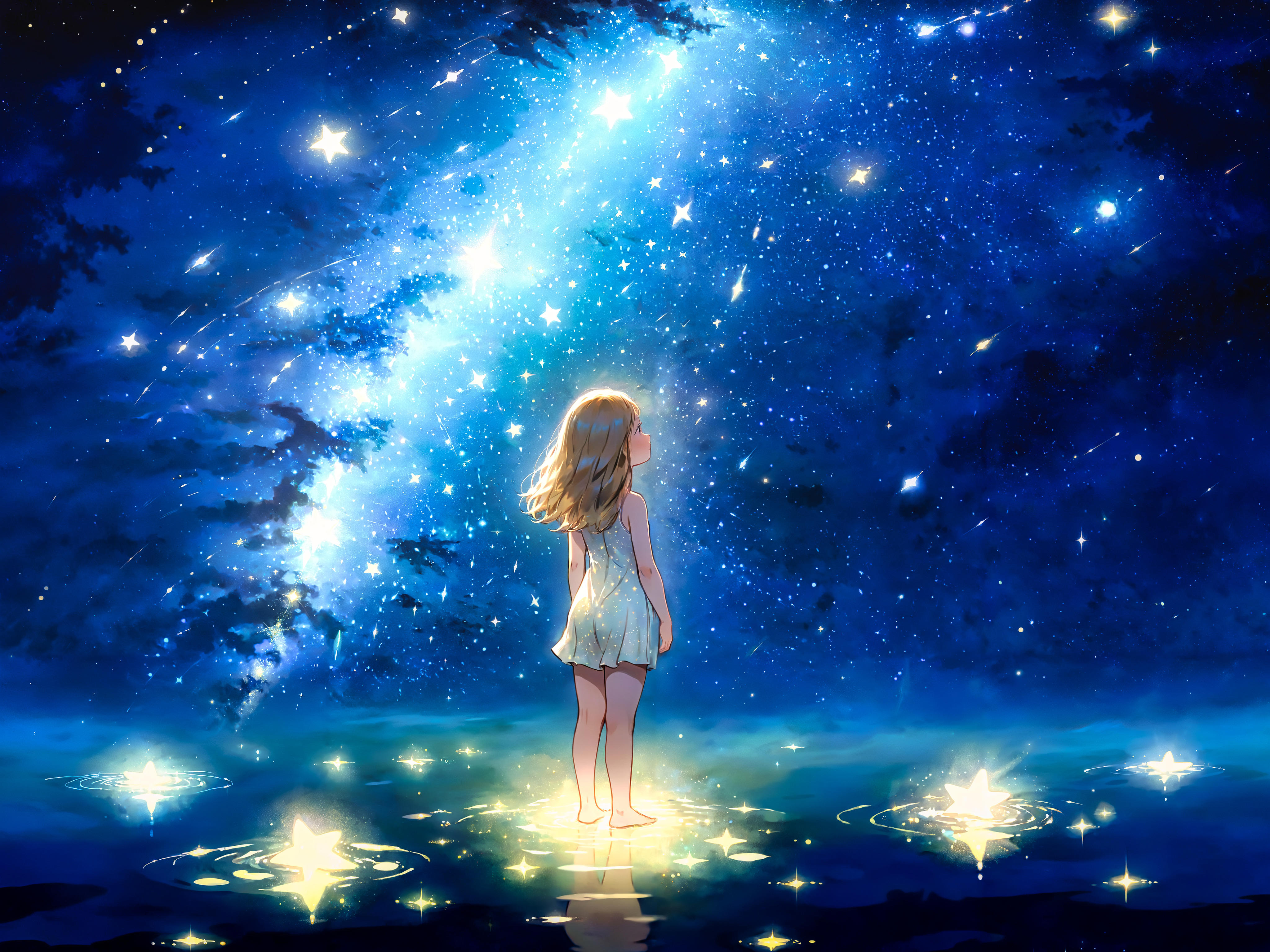 （SDXL）Glowing stars  - 发光星星 image by noigiri