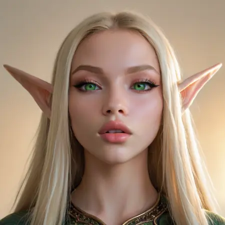 Bethiella realism face closeup