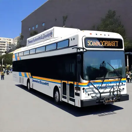 Sonoma County Transit Bus