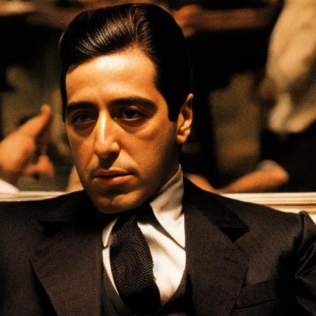 a picture of MichaelCorleone <lora:MichaelCorleone:1>