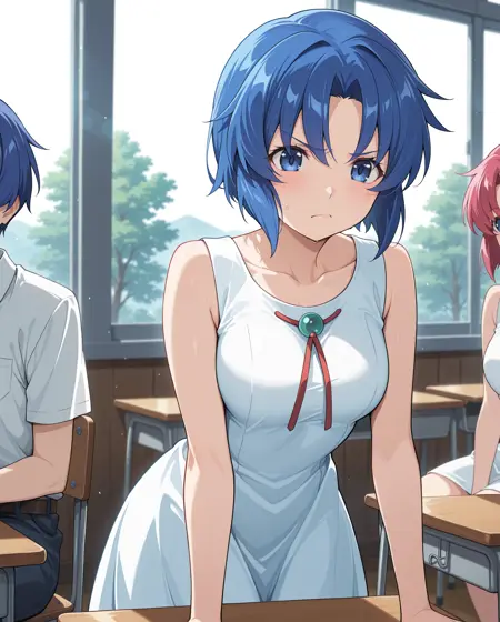 Higurashi no Naku Koro ni Chie Rumiko ill