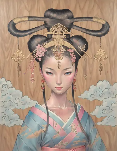 Audrey Kawasaki Art Style