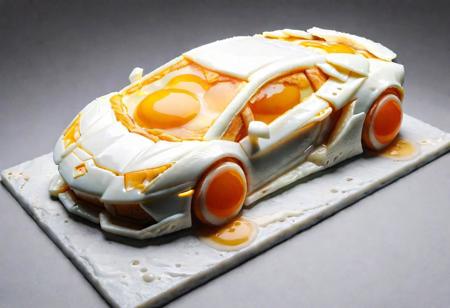 lamborghini aventador made of ral-friedegg, showcase photo <lora:ral-friedegg:1>