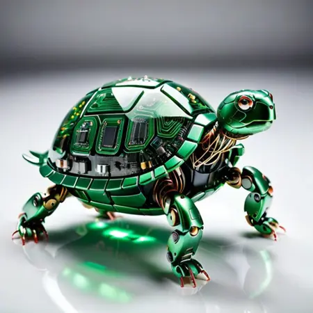 Electronic Robot Turtle
