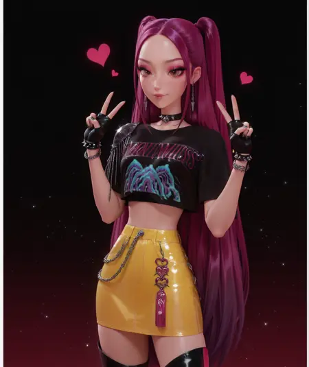 LoRA / illustriousXL / Mira from Kpop Demon Hunters (Character)