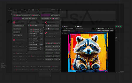 Ars Mentalia - ComfyUI Workflow - SD3, XL + 1.5 / i2i / t2i v0.0.59