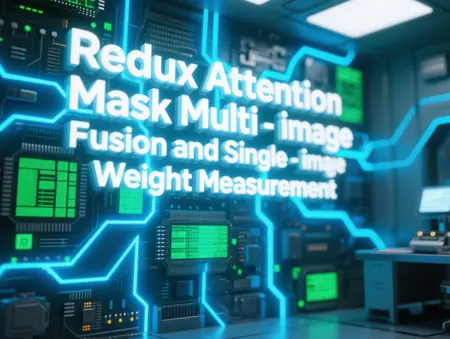 Redux Attention Mask Multi-image Fusion and Single-image Weight Measurement Workflow