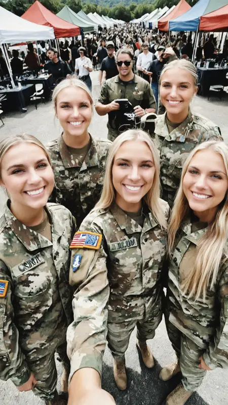 Military Girls - Girls of Army