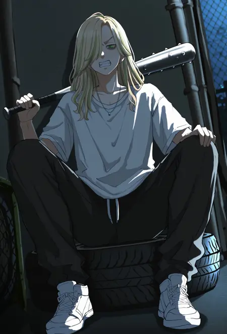 Kojiro Hishi (4 Outfits & 2 Hairstyles) - Tokyo Revengers: Letter from Keisuke Baji