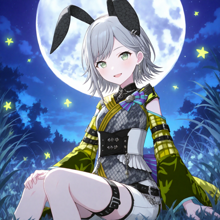 Star-chasing Rocker Rabbit (Hinomori Shino) / Project SEKAI ObsessionIllustrious