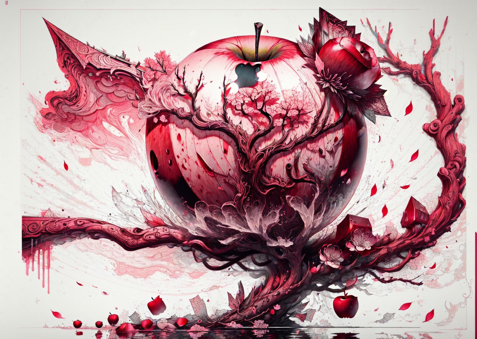 Bloodstained - Vector / illustrative image by Natural_Stupidity