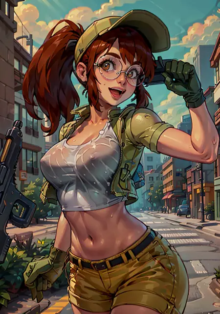 Fio Germi (Metal Slug) VideoGames Series By YeiyeiArt