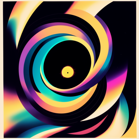 photo, a colorful poster with a black hole in the middle (RetroAlbum style:1) <lora:djzRetroAlbumV21:1>