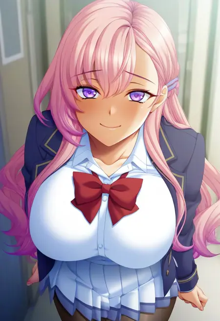 天ヶ瀬 七緒(Nanao Amagase)隷嬢管理棟~制服少女たちの搾乳隷属記~(Illustrious)