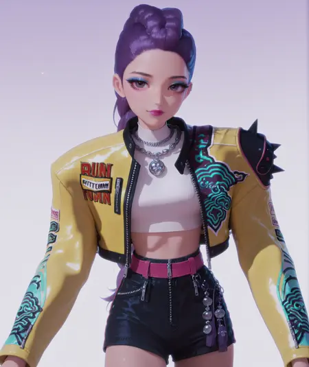 LoRA / illustriousXL / Rumi from Kpop Demon Hunters (Character)