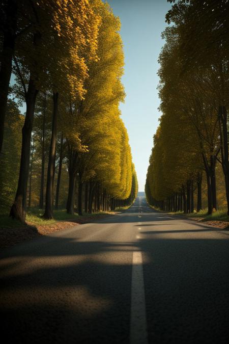 scenery, conceptart, nature, country road, masterpiece, best quality, intricate detail, absurdres, chromatic aberration, depth of field, professional photography, soft lighting, tone mapped, highly detailed, sharp focus, dramatic lighting, intricate details, cinematic, 8K, incredible shadows, realistic, (highly detailed background:1.0)