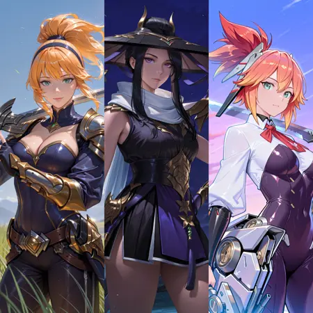 Fanny | Mobile Legends Bang Bang | 3 Skins | Illustrious