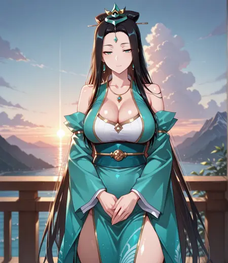 Su Qingge (蘇清歌) / I Am The Fated Villain (我!天命大反派) / manhwa \ manhua \ webtoon character | pony + illustrious