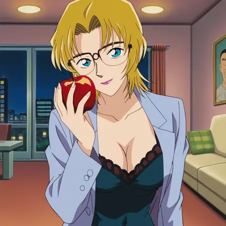 [Detective Conan Character] [名探偵コナン] [Jodie Starling] [1990s - 2000s] [Retro Artstyle] [Illustrious] [IL]