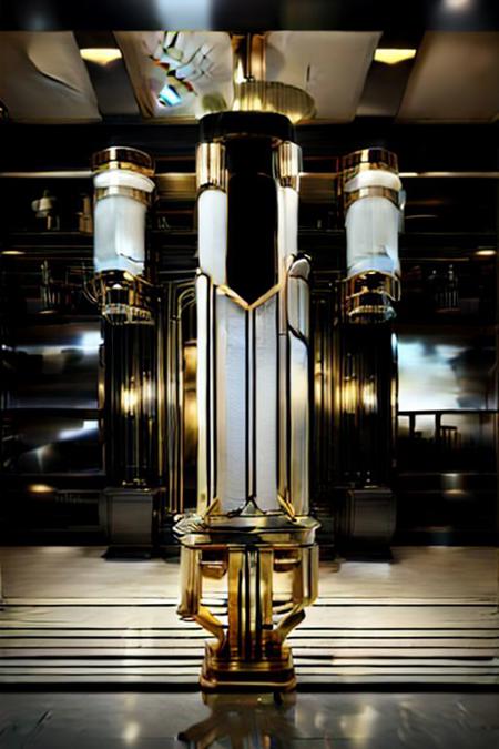 art deco, space, shuttle, server, white paint, modernist, futuristic, sleek, space rocket, lcd, led, solid background